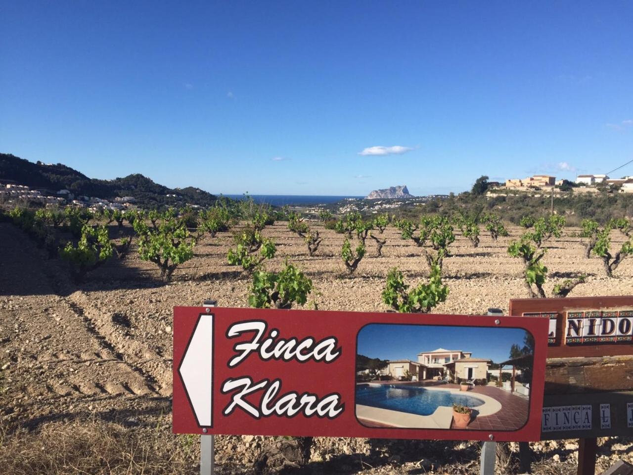 Finca Klara, Boutiquehotel - Apartment -Javea-Moraira- Benitachell Eksteriør billede